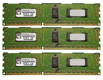 Оперативная память Kingston KVR1066D3S8R7SK3/3GI DDRIII 3Gb