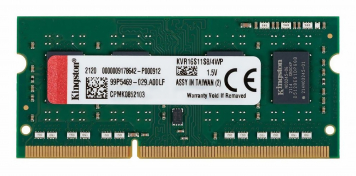 Оперативная память Kingston KVR16S11S8/4WP DDRIII 4Gb