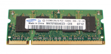 Оперативная память Samsung M470T6554EZ3-CE6 DDRII 512MB