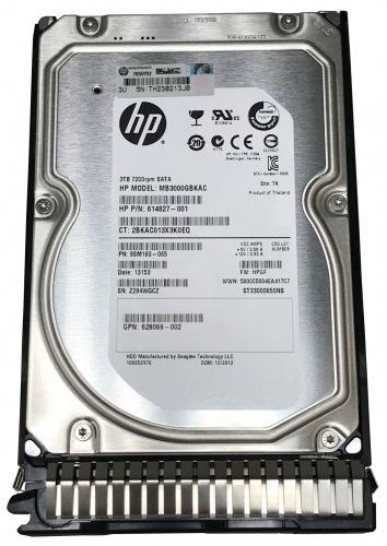 Жесткий диск HP 628069-002 3Tb 7200 SATAIII 3.5" HDD