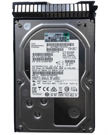 Жесткий Диск HP 820194-002 4Tb 7200 SAS 3,5" HDD