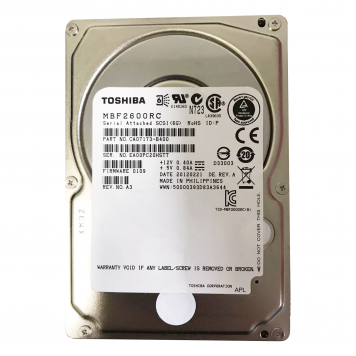 Жесткий диск Toshiba MBF2600RC 600Gb  SAS 2,5" HDD