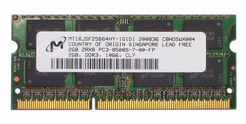 Оперативная память Micron MT16JSF25664HY-1G1D1 DDRIII 2Gb