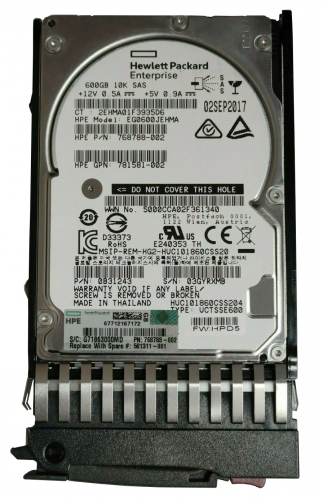 Жесткий диск HP J9F46A 600Gb 10k MSA SAS 2,5" HDD