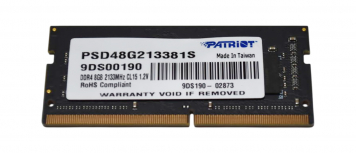Оперативная память Patriot 9DS00190 DDRIV 8GB