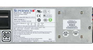 Блок Питания SuperMicro 672042013340 200W