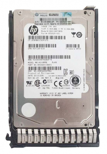 Жесткий диск HP 652605-B21 146Gb  SAS 2,5" HDD