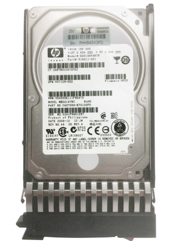 Жесткий диск HP CA07068-B10100CP 146Gb 10000 SAS 2,5" HDD