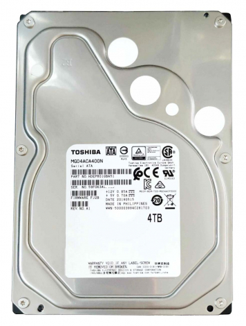 Жесткий диск Toshiba HDEPR01GBA51 4Tb 7200 SATAIII 3,5" HDD