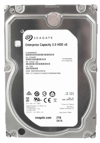Жесткий Диск Seagate 1V4104 2Tb SATAIII 3.5" HDD