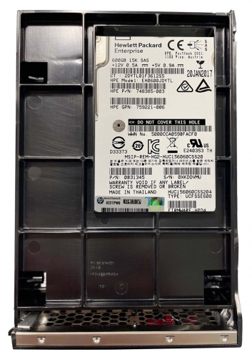 Жесткий диск HP 797536-001 600Gb 15000 SAS 3,5" HDD