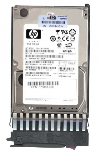 Жесткий диск HP 507125-B21 146Gb 10000 SAS 2,5" HDD