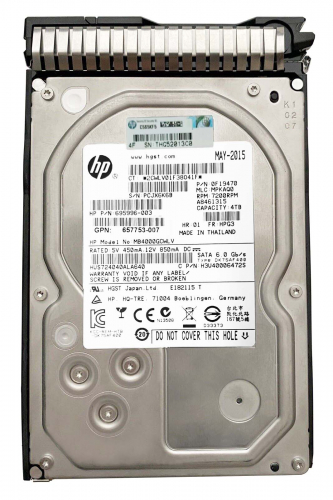 Жесткий диск HP 845895-001 4TB 7200 SATAIII 3.5" HDD