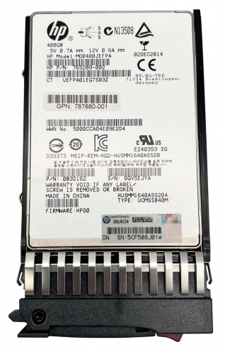 Жесткий диск HP 802580-B21 400Gb  SAS 2,5" SSD