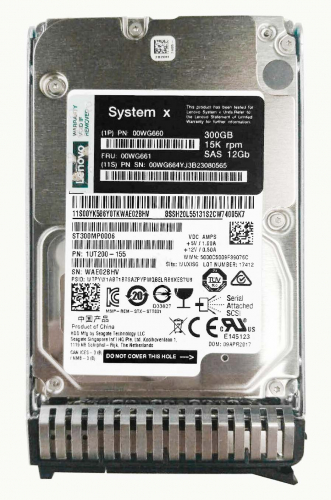 Жесткий диск Lenovo 00WG660 300Gb 15000 SAS 2,5" HDD