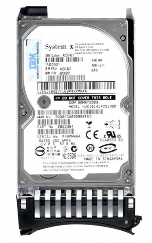 Жесткий диск IBM 42D0422 146Gb 10000 SAS 2,5" HDD