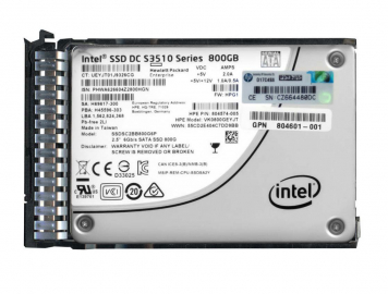 Жесткий диск HP SSDSC2BB800G6P 800Gb  SATAIII 2,5" SSD