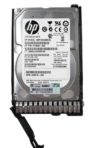 Жесткий диск HP 713933-001 1Tb  SATAIII 2,5" HDD