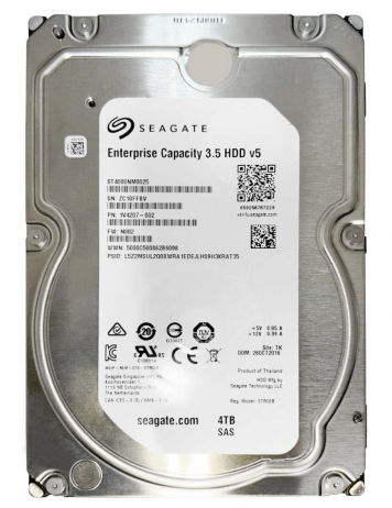 Жесткий Диск Seagate ST4000NM0025 4Tb SAS 3.5" HDD
