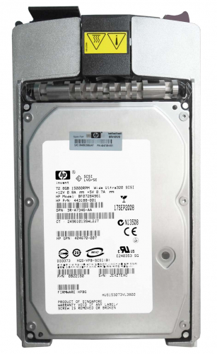 Жесткий диск HP BF07284961 72.8GB U320SCSI 3.5" HDD