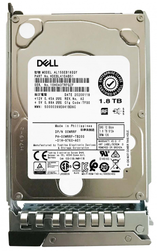 Жесткий диск Dell AL15SEB18EQY 1.8Tb 10000 SAS 2,5" HDD
