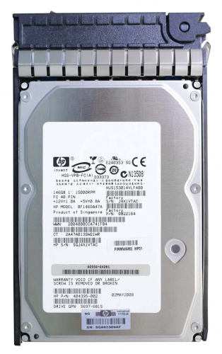 Жесткий диск HP 5697-6815 146,8Gb  Fibre Channel  3,5" HDD