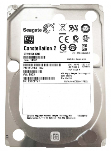 Жесткий диск Seagate ST91000640NS 1Tb  SATAIII 2,5" HDD