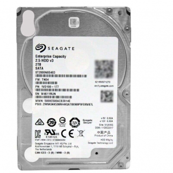 Жесткий диск Seagate 1VD100 2Tb 7200 SATAIII 2,5" HDD