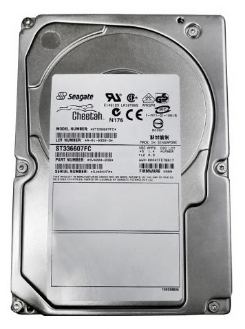 Жесткий диск Seagate ST336607FC 36,6Gb  Fibre Channel  3,5" HDD