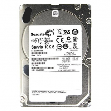 Жесткий диск Seagate 9WF066 450Gb  SAS 2,5" HDD
