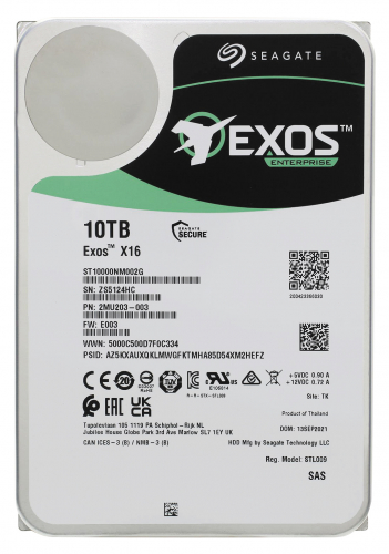 Жесткий Диск Seagate 2MU203 10Tb 7200 SAS 3,5" HDD