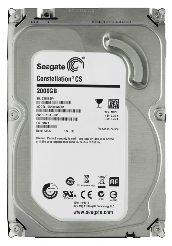 Жесткий диск Seagate 1DY164 2Tb  SATAIII 3,5" HDD