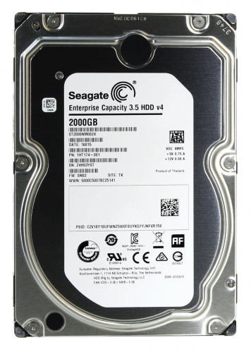 Жесткий диск Seagate 1HT174 2Tb SATAIII 3,5" HDD