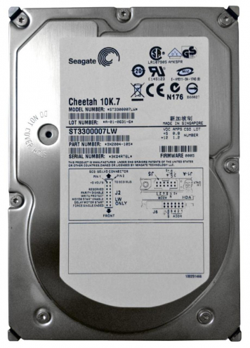 Жесткий диск Seagate ST3300007LW 300Gb  U320SCSI 3.5" HDD