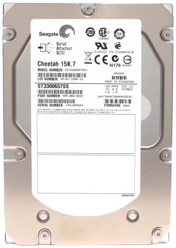 Жесткий диск Seagate 9FL066 300Gb  SAS 3,5" HDD