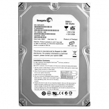 Жесткий диск Seagate 9BK03G 320Gb 7200 IDE 3.5" HDD