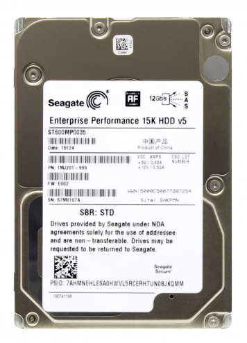 Жесткий диск Seagate 1MJ201 600Gb  SAS 2,5" HDD