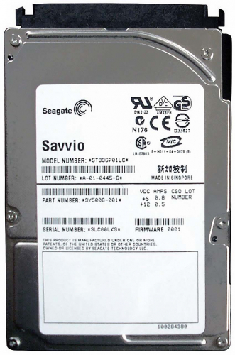 Жесткий диск Seagate 9Y5006 36,7Gb 10000 SCSI 2,5" HDD