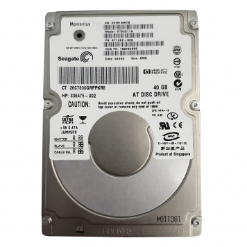 Жесткий диск Seagate 9Y1002 40Gb 5400 IDE 2,5" HDD