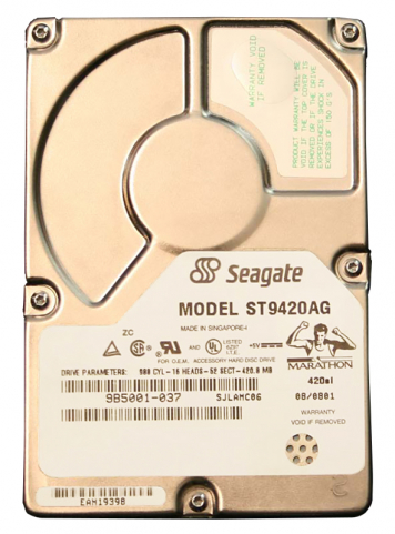 Жесткий диск Seagate 9B5001-037 IDE 420Mb HDD