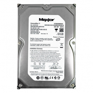 Жесткий Диск Maxtor 9DP13G 320Gb SATA 3,5" HDD