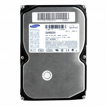 Жесткий диск Samsung SV4002H 40Gb 5400 IDE 3.5" HDD