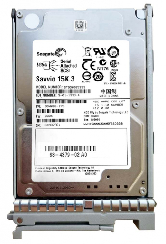 Жесткий диск Cisco 9SW066-175 300Gb 15000 SAS 2,5" HDD