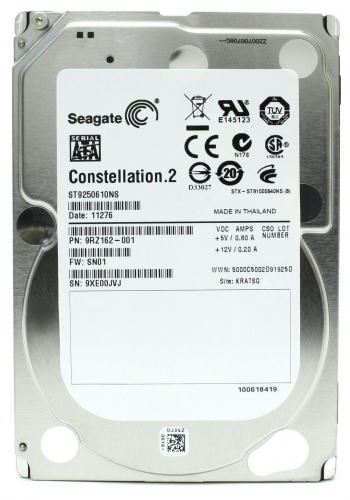 Жесткий диск Seagate 9RZ162 250Gb  SATAIII 2,5" HDD